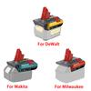 Переходник для литиевой батареи Makita/Dewalt/Milwaukee 18 В для инструмента пылесоса Dyson серии V6 V7 V8 DC58 SV11 SV1