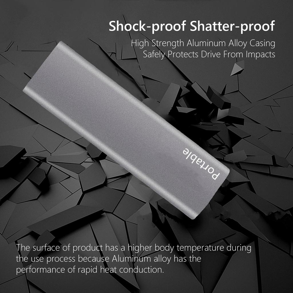 Портативный высокоскоростной SSD: Варианты 8Т, 4Т, 2ТБ