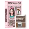 16Brand Brow Magazine Eyebrow Shadow 3.6g, Ash Brown, 1 Pc.