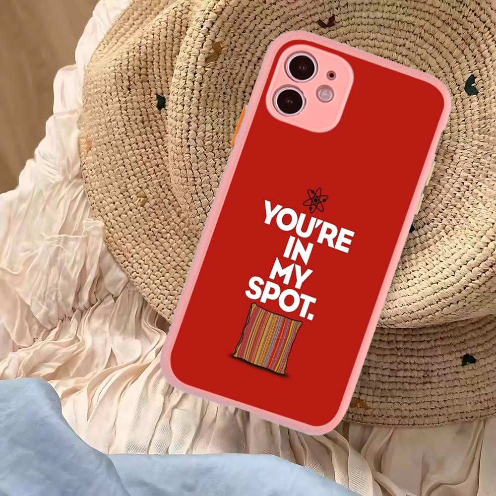 TV S-Shows The Bigs Bang Theory Sheldon Phone Case For iPhone 16 15 14 13 12 11 Pro Max Plus X XS MAX Black Matte Phone Fundas