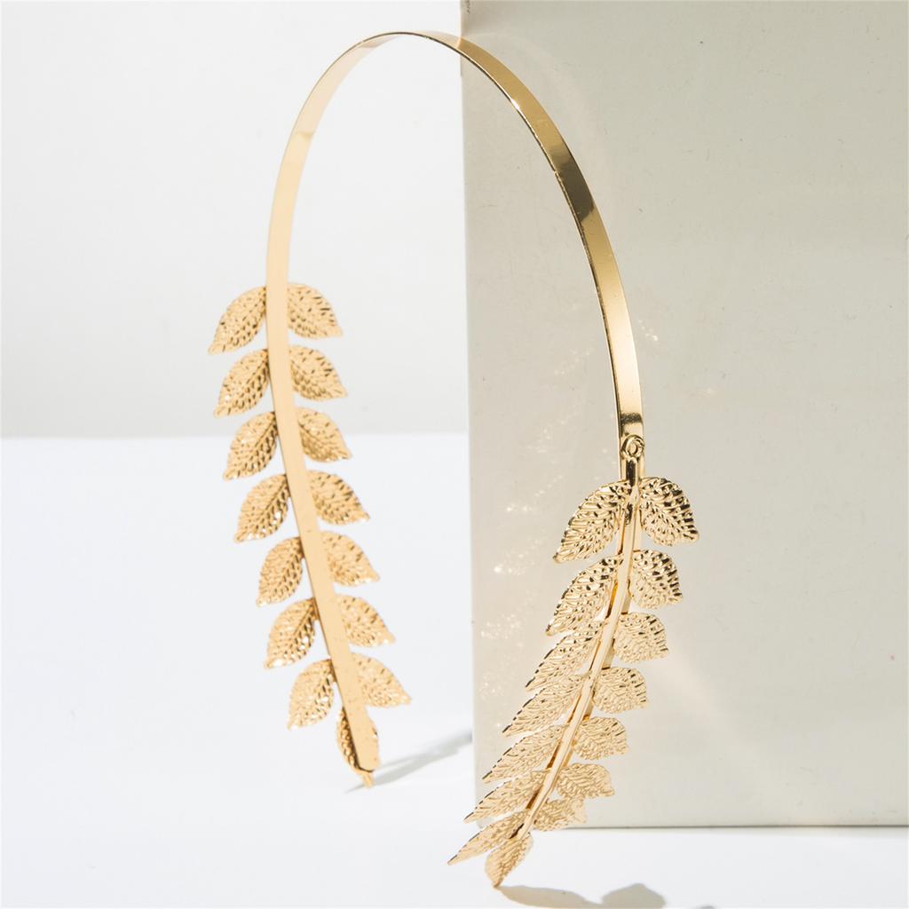 Лавровый обруч для волос готический золотой лист греческая укладка волос для живого выступления повязка на голову готический карнавал костюм ведьмы