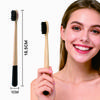 Custom Packaging and Logo Eco-Friendly Biodegradable Color Paint Waterdrop Shape Charcoal Soft Bristle Bamboo Toothbrush
