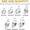 20pcs/60pcs Hose Clamp Assortment Kit Stainless Steel Hose Clamps Adjustable 1/4''-1-1/2'' (6-38mm) Swivel Metal Fuel Hose Clamp
