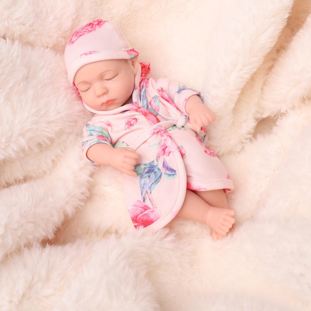 19 см детская кукла реборн мини-моделирование всего тела мягкая резиновая эмалированная кукла подарок для девочки кукла кукла