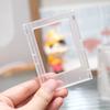 3 Inch Acrylic Magnet Photo Frame Mini Polaroid Photo Display Frame DIY Refrigerator Decoration Photos Storage Display Stand