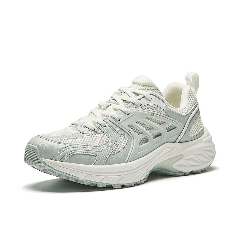 Anta AT2001 Ретро повседневные универсальные легкие кроссовки с низким верхом женские кроссовки белые серые 922435595-3