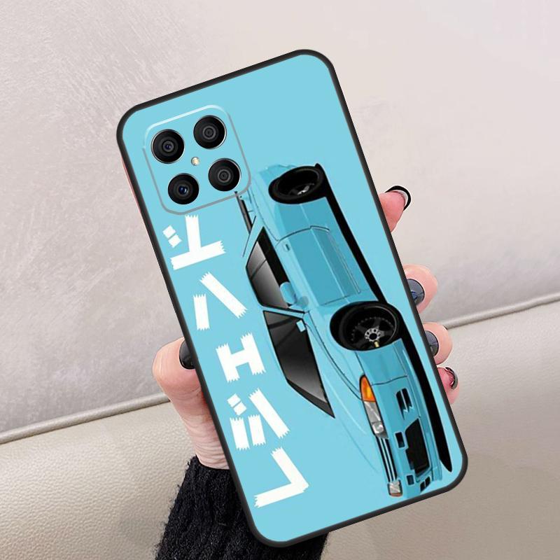 Чехол для телефона Honor с дизайном Tokyo JDM Drift Sport Car Для Honor Magic 5 Lite X7a X8a X9a X6 X7 X8 X9 8X 10 50 70 90 Lite Magic 4 Lite