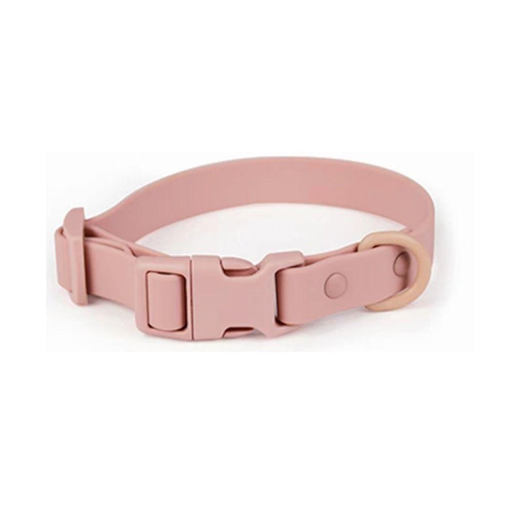 Elastic Webbing Pet Collar Adjustable Quick Release Buckle Waterproof Dog Collar Comfortable No Pull Safety Buckle Chain Outdoor