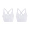 2 Pack Women's Breathable Sports Bra High Strength Support Underwear Jump Rope Running Yoga Braletter Summer Tank Top