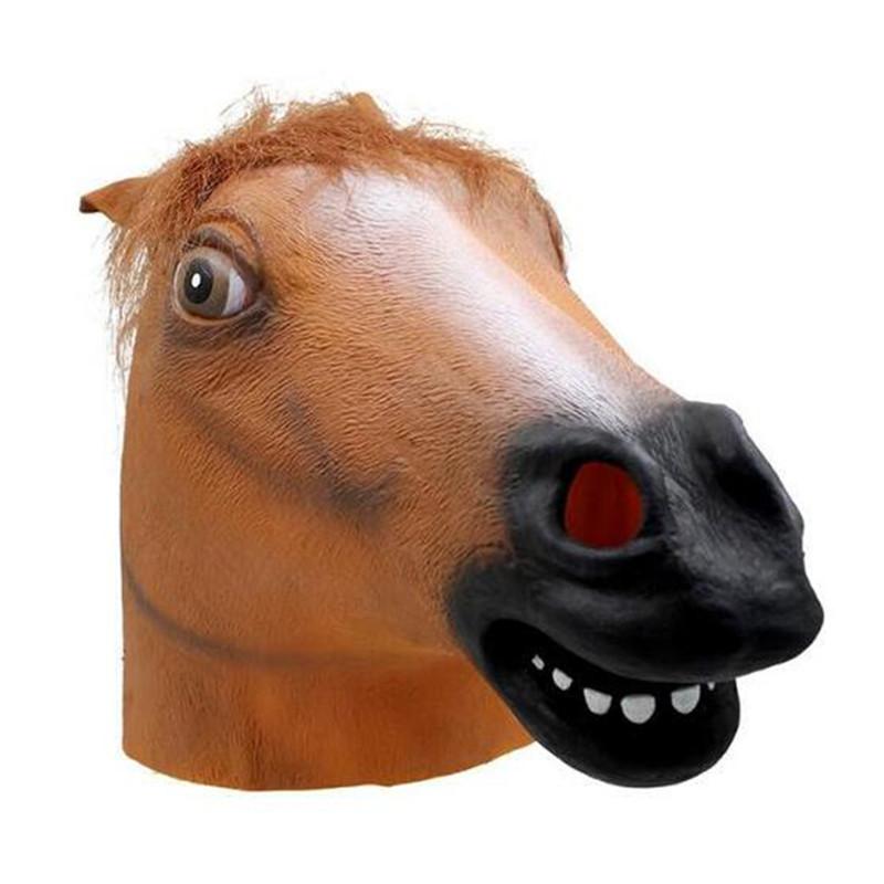 Unicorn Horse Mask Latex Costume For Halloween Party Cosplay