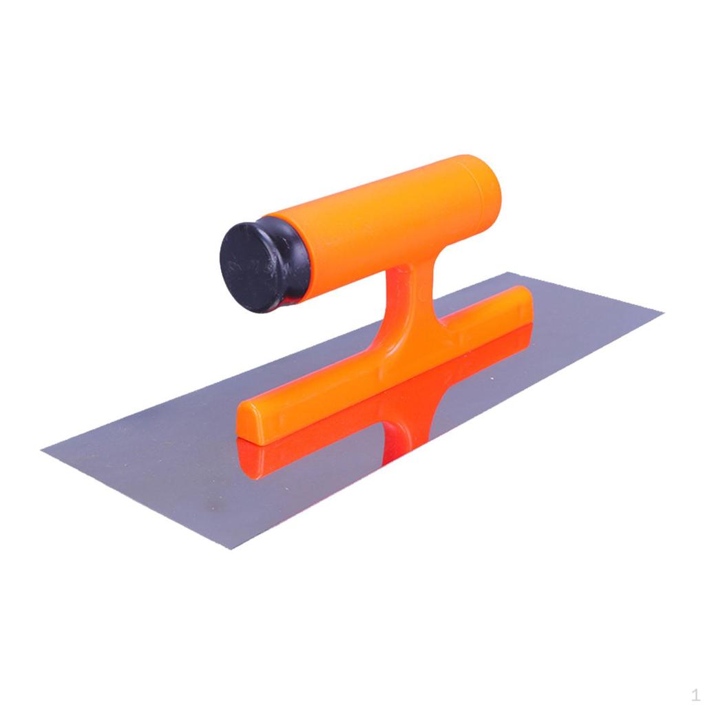 Plastering Trowel Flat Drywall Stainless Steel Float Tiling Tool Finishing for