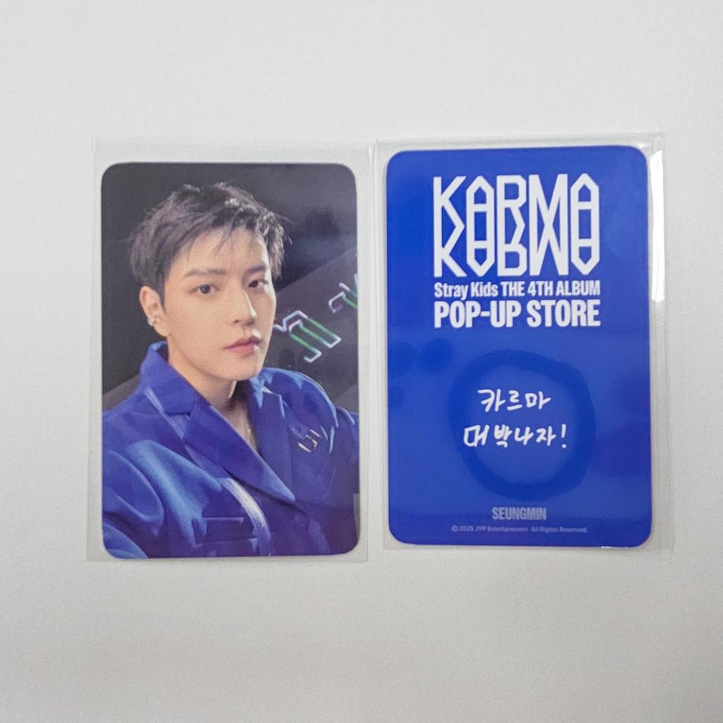Stray Kids KARMA POP-UP 2-я неделя ФАН-МАГАЗИН POB Набор фотокарточек