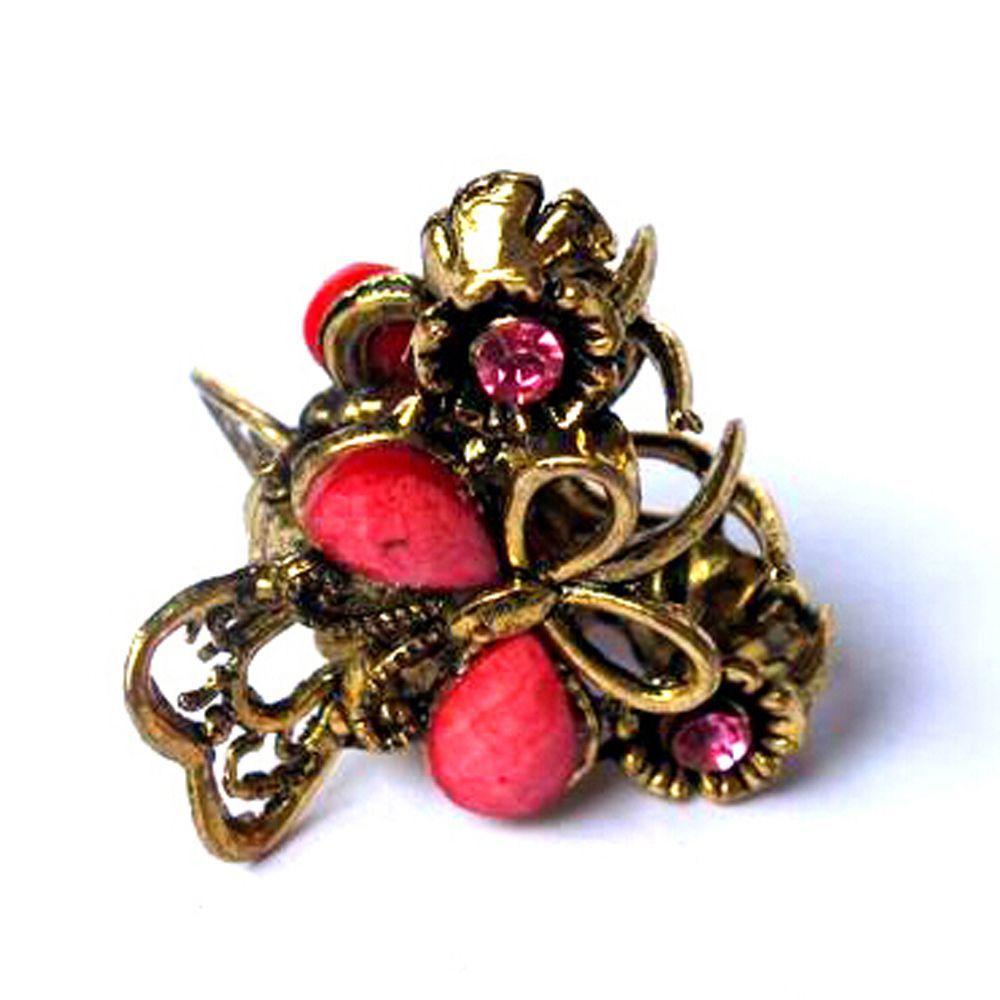 Fashion Women Girls Retro Vintage Jewelry Claw Resin Hairpins Mini Butterfly Hair Clip