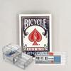 Bicycle Card 808 Rider Bag Blue Transparent Tray Holder Full Set