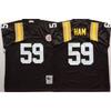 Pittsburgh Steelers NFL Retro Jersey Men Women Cotton Sport Shirt Fan Apparel Football Rugby Training Game Wear