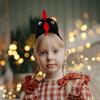 3D Chick Headwear Funny Novelty Headband Cosplay Chicken Headband  Party