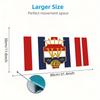Willem II Tilburg Print  Cushion Non-slip Laptop Tablet Big Mousepad XXL Mat Mini PC Playmat With Lock edge