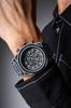 Авторизованный дистрибьютор D1 Milano Watch Polychrono Black Sketch PHBJ14 [D1 MILANO] Мужские [ПОЛИКАРБОН] 40,5 мм