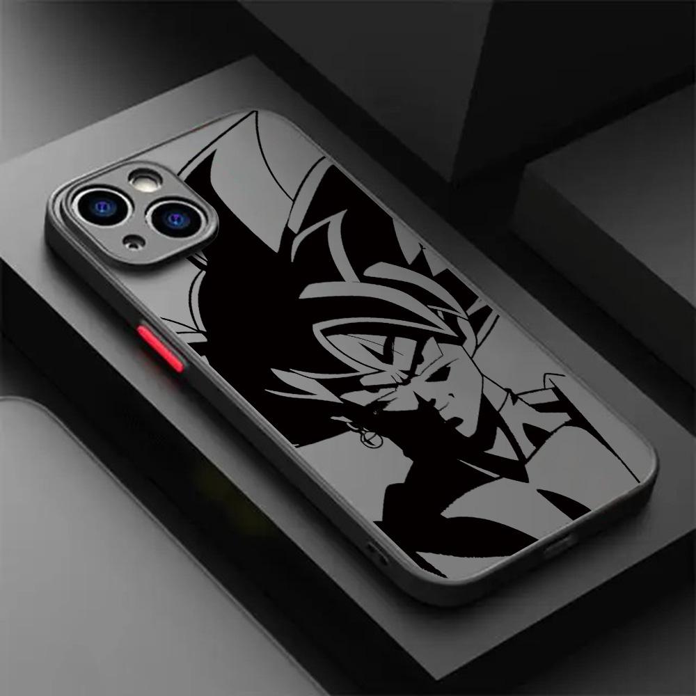 Black Anime D-Dragon Balls Phone Case For Samsung Galaxy S25 S24 S23 S22 S21 S20 S10 FE Note20 Plus Ultra Lite 5G Back Cover