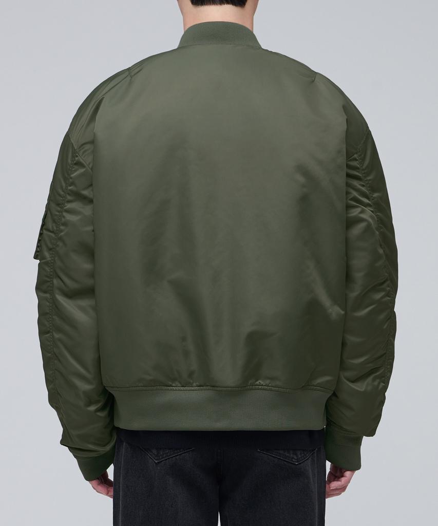 Musinsa Standard Oversized Ma-1 Bomber Jacket [Khaki]