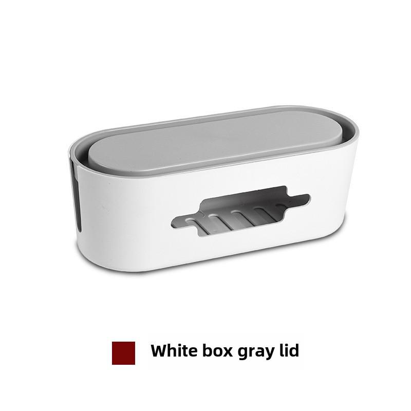 Большая розетка питания и коробка для управления проводами для рабочего стола