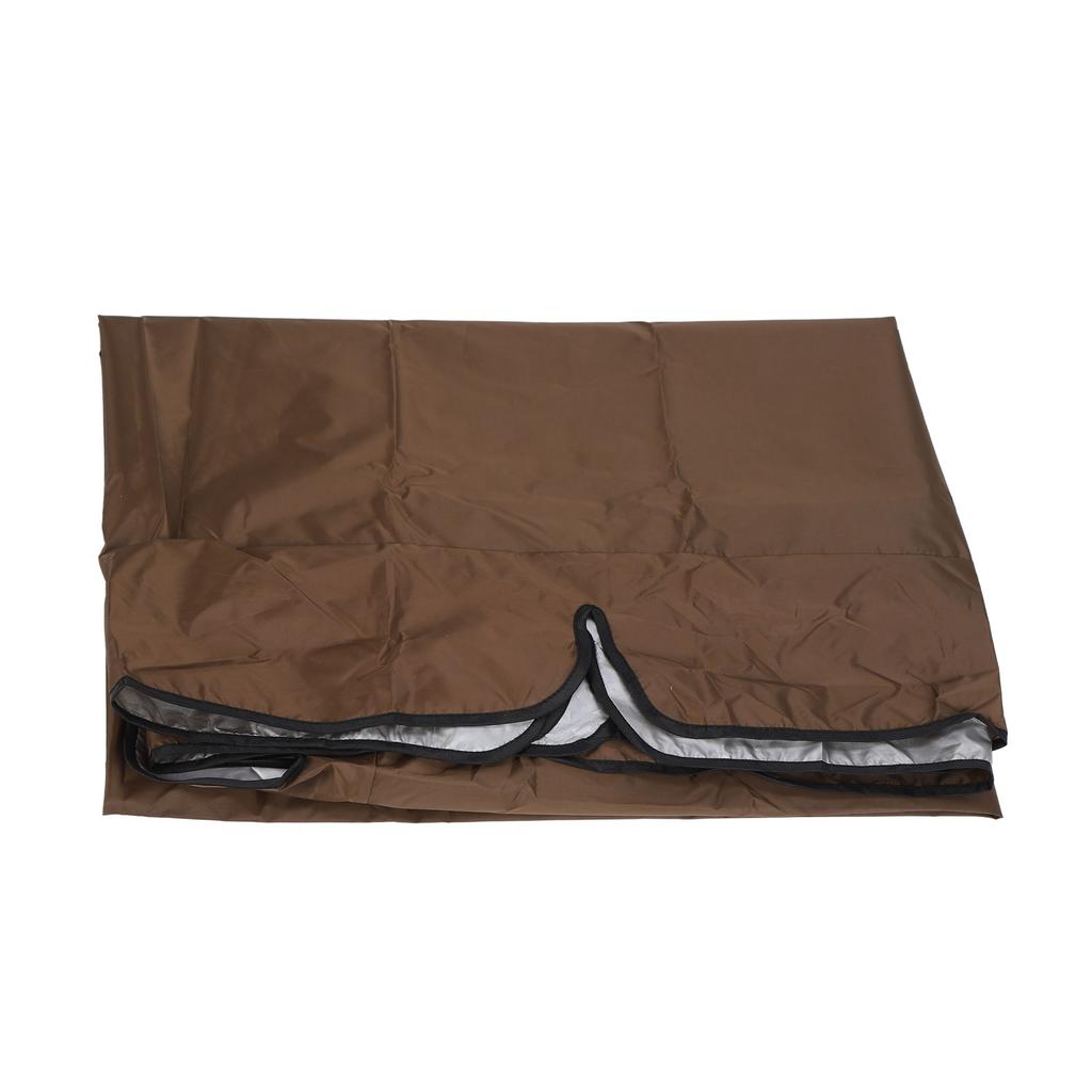 Swing Top Cover Tear Resistant Stable Durable Weather Resistant Patio Swing Cover for Courtyard Garden