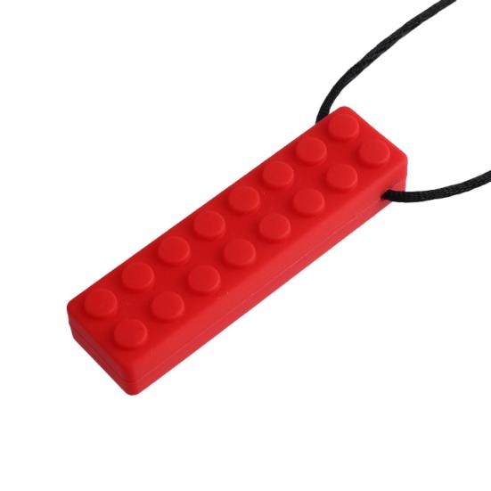 Детская молярная палочка пищевой силиконовый радужный строительный блок со шнуром предотвращает проглатывание