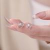Bow-knot Earrings Are Sweet and Exquisite Niche-friendly Earrings for Pierced Ears