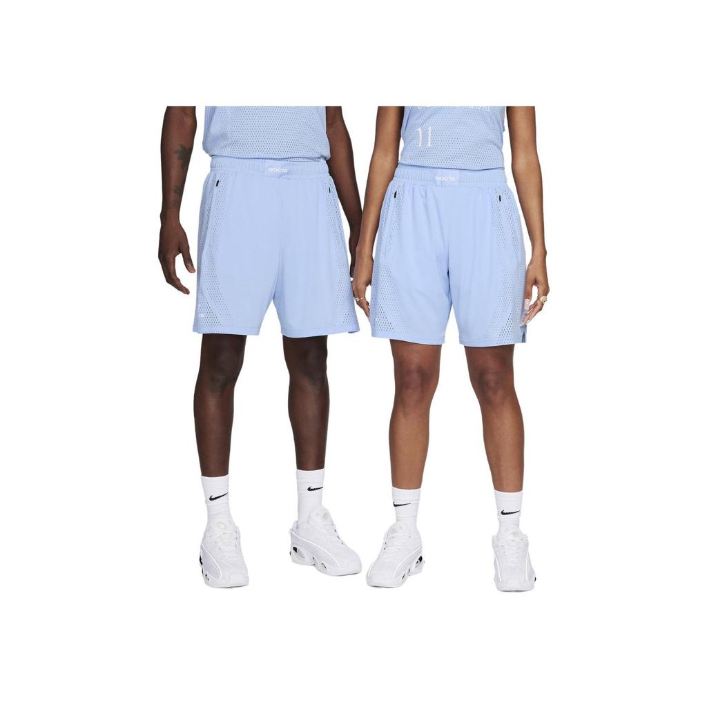 Nike Легкие баскетбольные шорты X NOCTA (Азия) Брюки унисекс синего цвета Mist DV3652-479