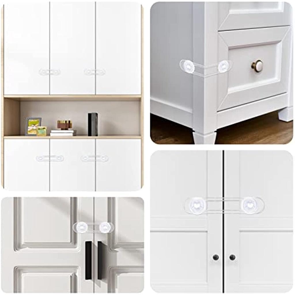 10 детских замков. Прозрачные детские замки. Пластиковые замки 3M для шкафов, ящиков, туалетов, кухонь, дверей, окон и холодильников.