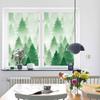 Forest Window Film Privacy Static Cling Non Adhesive Film Stained Glass Vinyl Film Sun Blocking Window Sticker Decoration