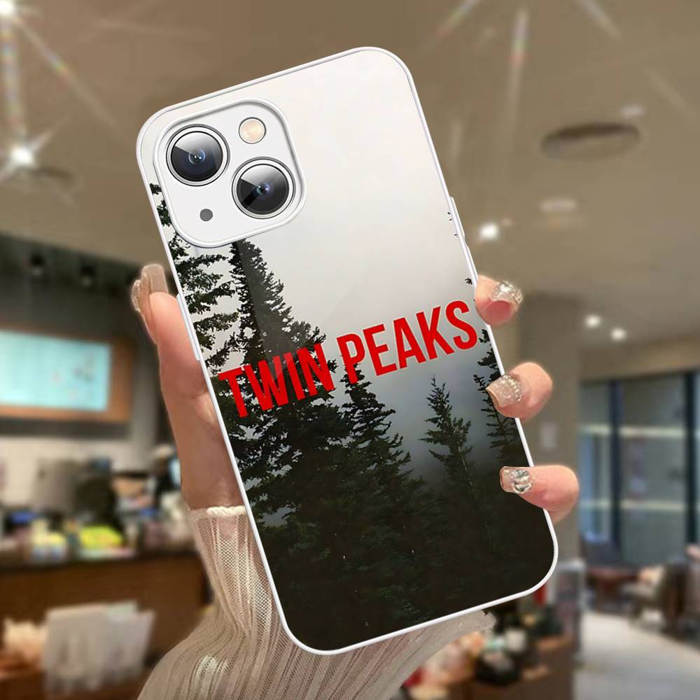 Twin Peaks TV Series Tempered Glass For Iphone 14 13 12 11 Pro Mini XS MAX 14Plus X XS XR Fundas