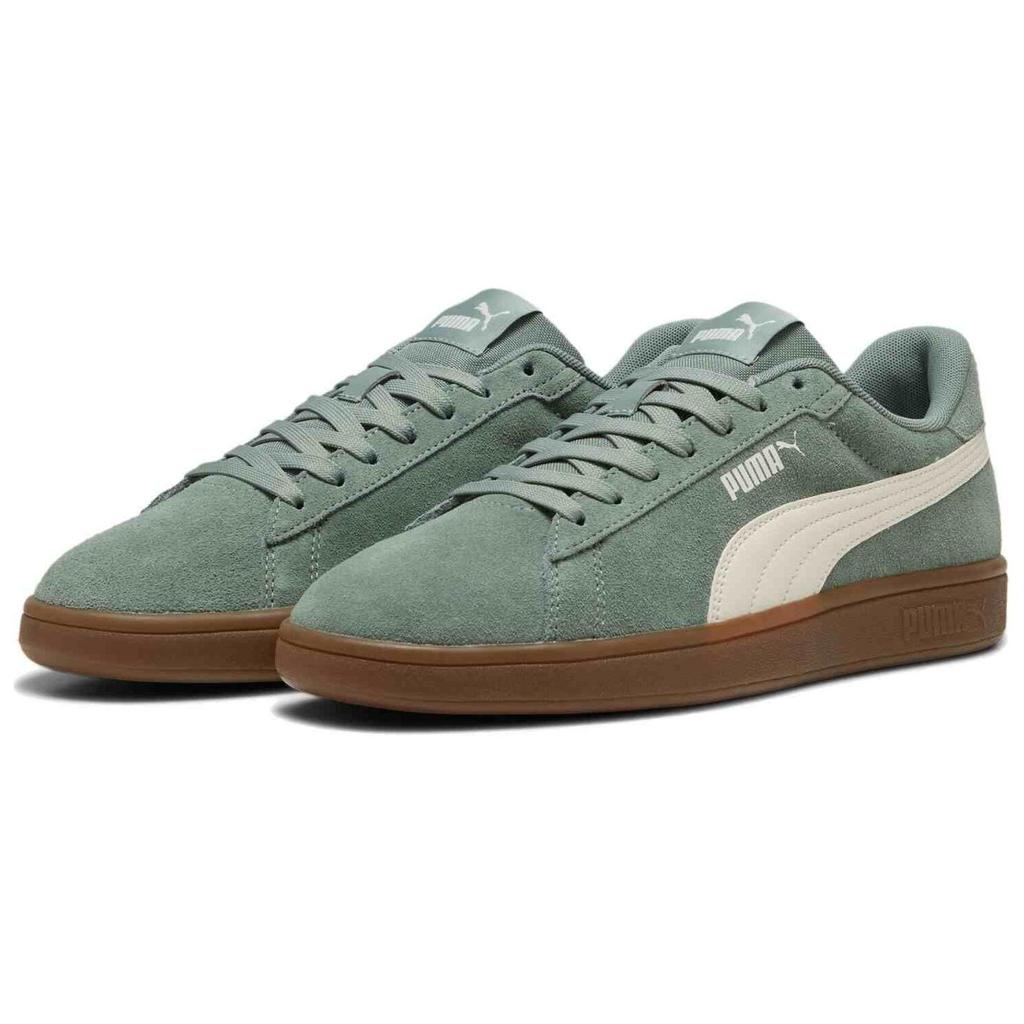 Puma Кроссовки унисекс Smash 3.0 Green Moon Warm-White Gum 390984-25