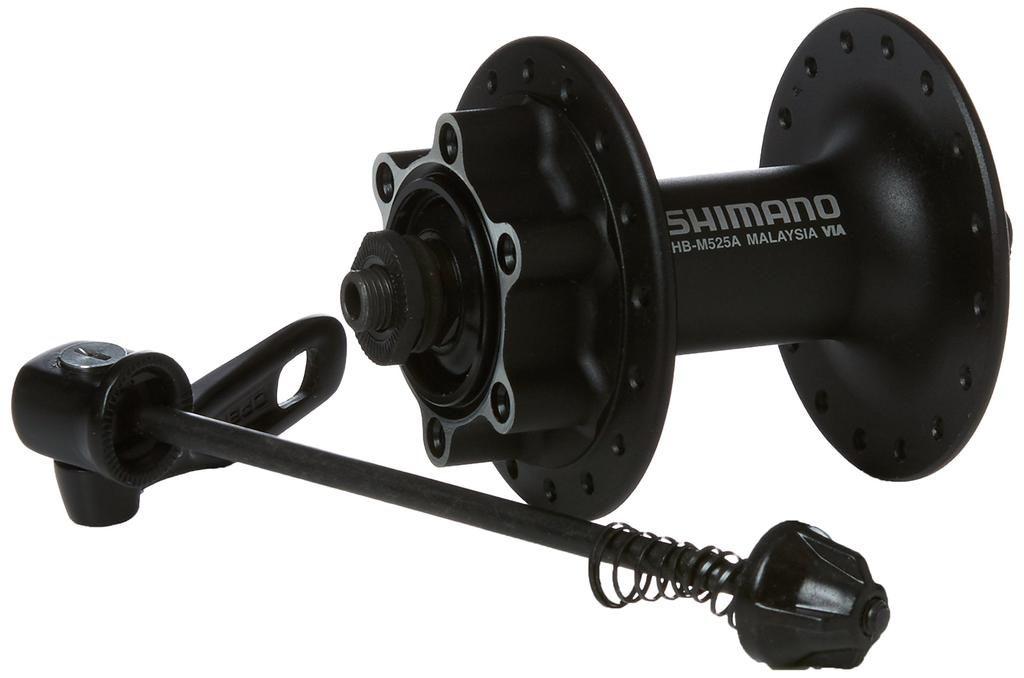 Передняя втулка SHIMANO Disc 32H 6 Bolt Технические характеристики Черный EHBM525ABLS (Тормоз МТБ) HB-M525A
