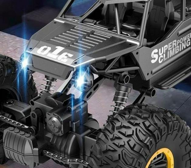 Большой радиоуправляемый внедорожник-скалолаз 4WD/6WD из сплава для детей - Перезаряжаемый