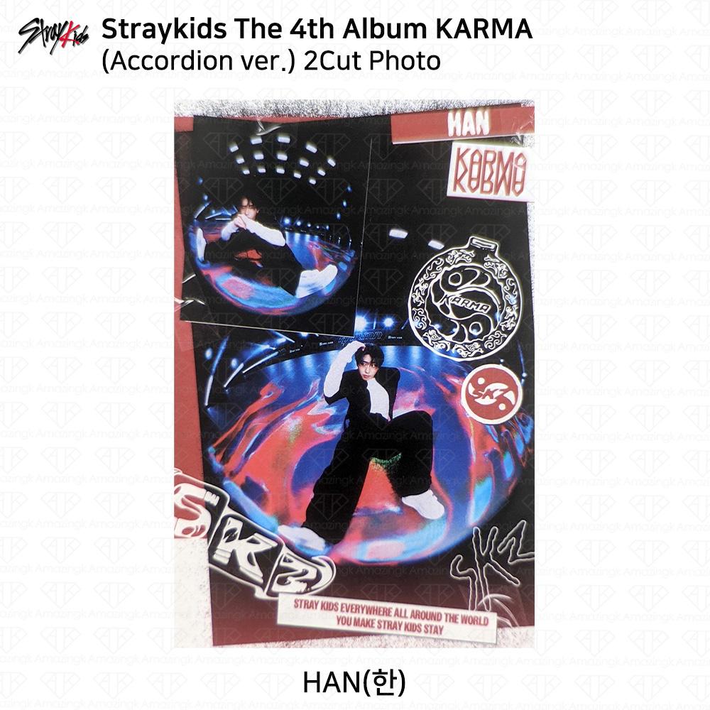 Stray Kids Официальная фотокарточка из 4-го альбома Karma версия Аккордеон