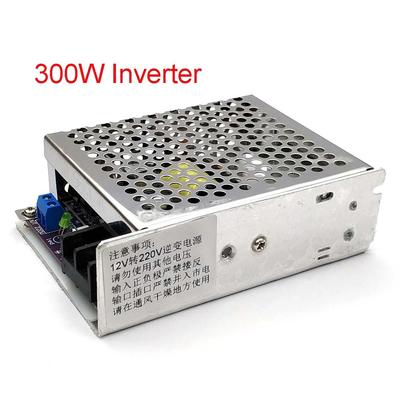 Повышающий модуль питания 12 В до 220 В 300 Вт Модуль инвертора DC-AC 50 Гц 60 Гц Модуль повышающего преобразователя питания DC-AC для литиевой батареи
