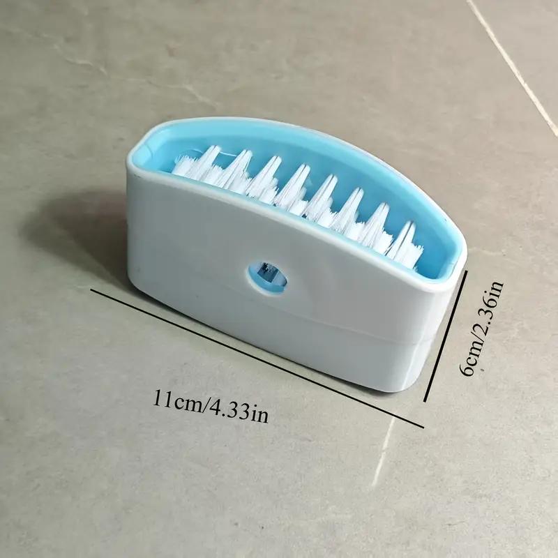 Creative Knife Brush with Suction Cup Kitchen Knife and Fork Chopstick Cleaning Brush Fruit and Vegetable Cleaning Brush Kitchen Cleaning Brush