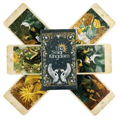 Карты Таро Солнечного Царства. Психологическая колода из 78 карт с яркими образами будущего и прошлого.