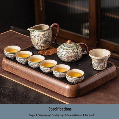 Ручная керамическая чайная посуда