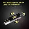 LIGHTP21W 1156 BA15S Canbus Светодиодная Автомобильная Лампа 3030SMD Светодиодный Фонарь Заднего Хода DRL 12В 24В Универсальная Автомобильная Лампа
