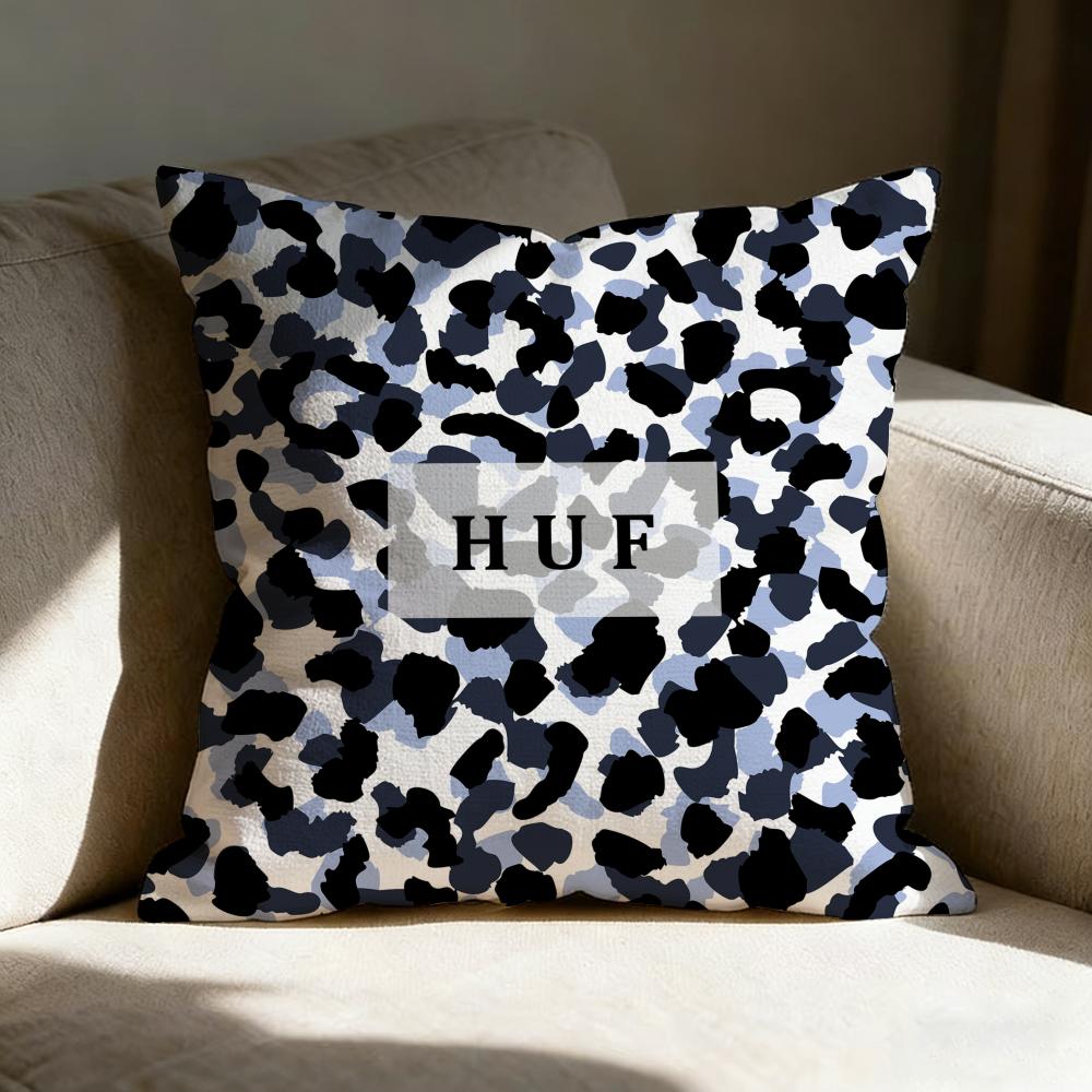 H-Huf Fashion Brand Pillow Case Linen Pillow Covers Cover For Couch Living Room Bench Patio Floor Linen Home Decor