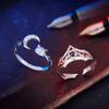 Аниме Bungo Stray Dogs Ring Nakahara Chuya Dazai Osamu Ryunosuke Nakajima Atsushi Косплей Унисекс Регулируемые ювелирные кольца Подарки