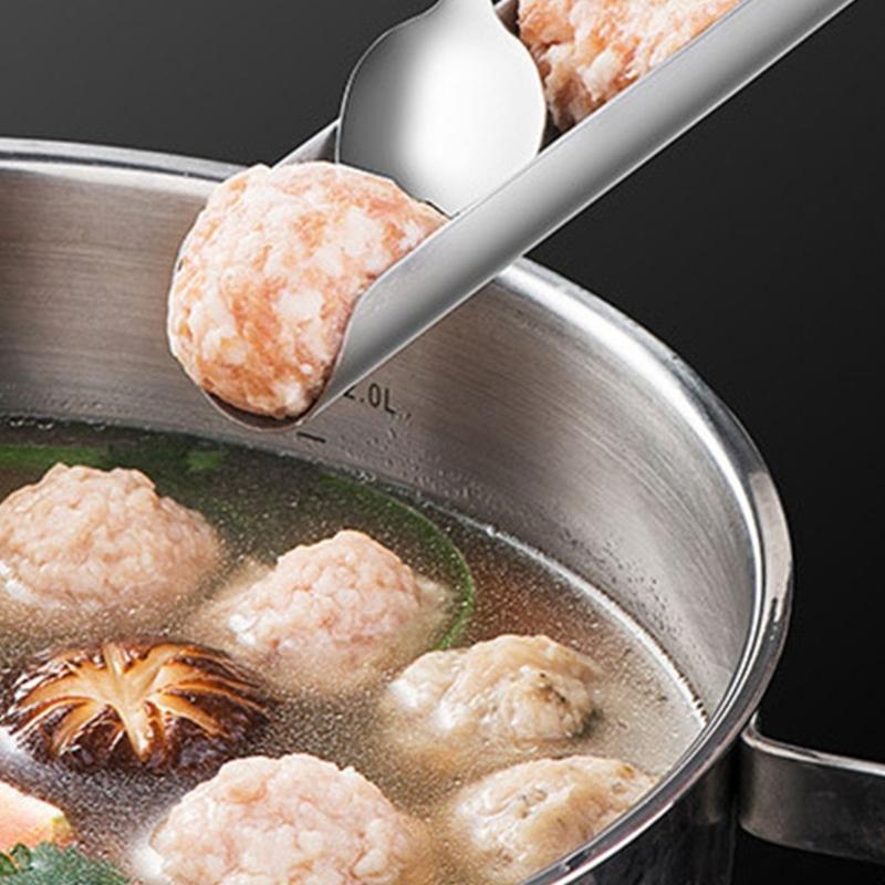 Форма для фрикаделек с резаком и лопаткой, из нержавеющей стали, для кухни, бара, ресторана, отеля, Форма для пельменей