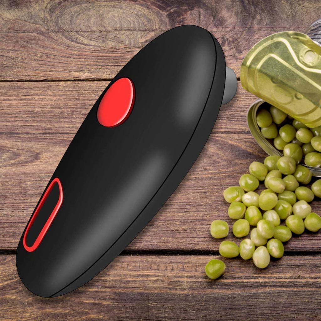 Electric Bottle Opener Automatic Mini Canning Knife Handheld Portable Reusable Battery Powered Kitchen Tools Lid Opening Gadgets