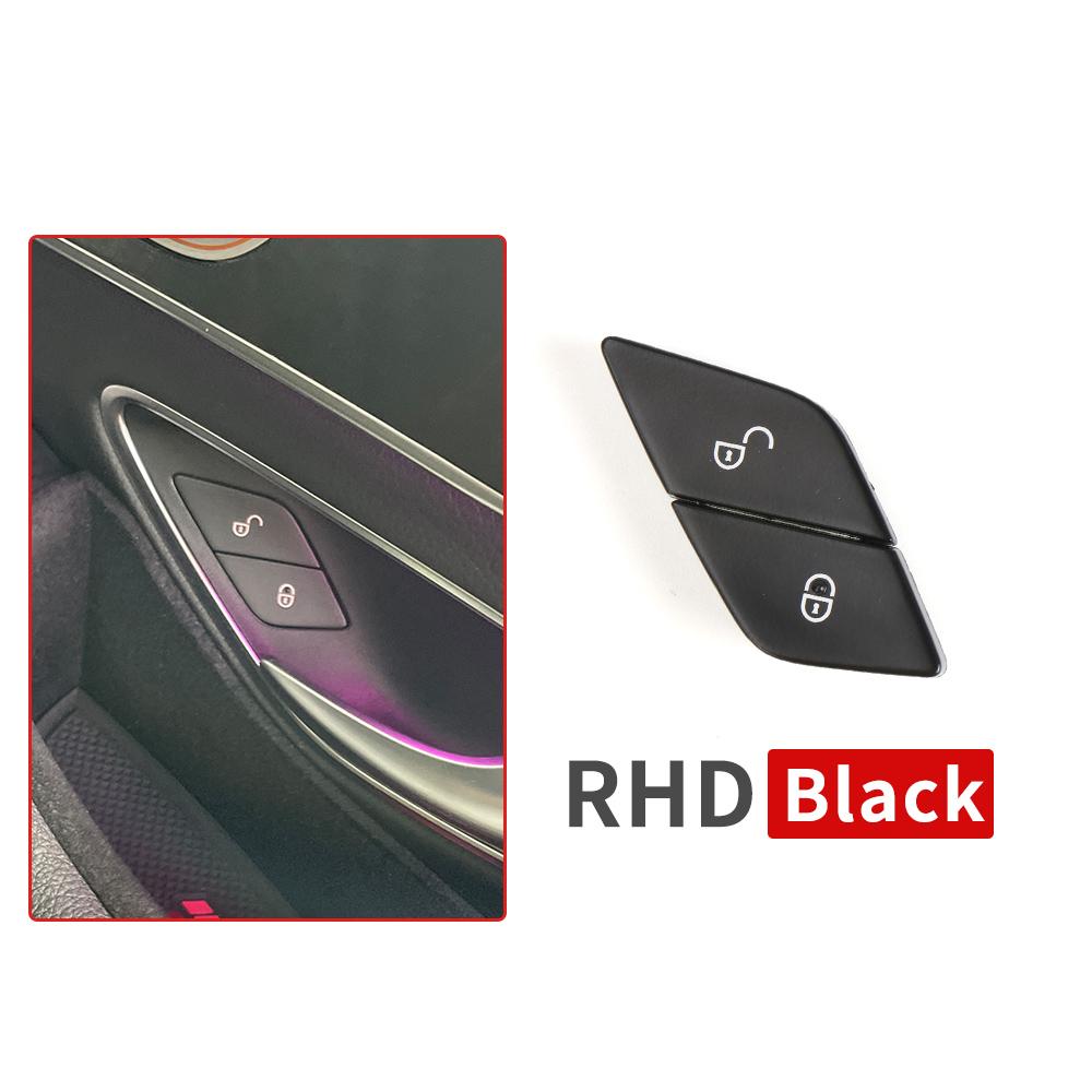 W205 W253 Car Front Door Lock Switch Button Level Central Lock Switch Cover For Mercedes Benz C E GLC Class W213