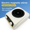 1 л Лабораторная магнитная мешалка Таймер Регулятор скорости Мешалка Мини-мешалка 0-2200 об/мин Регулируемая перемешивающая машина Вилка ЕС Великобритания США