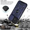 Coque de Téléphone - BOOLING - pour Samsung Galaxy A22 5G - Rigide - Bleu Marine - 2 Verres Trempés
