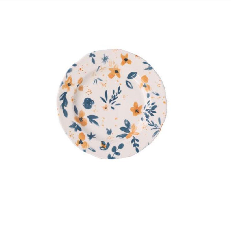 Dishes Soup Plates Tableware Individual Plum Blossom Plates Salad Bowls Soup Spoons Fish Plates Japanese Style
