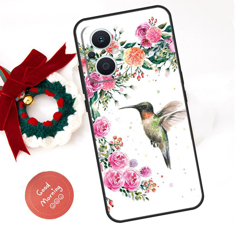 Hummingbird For OPPO Find X5 Lite X6 Pro X2 X3 Neo OPPO Reno 11F 10 11 Pro 4Z 5Z 8T 4 5 6 8 7 Lite Case